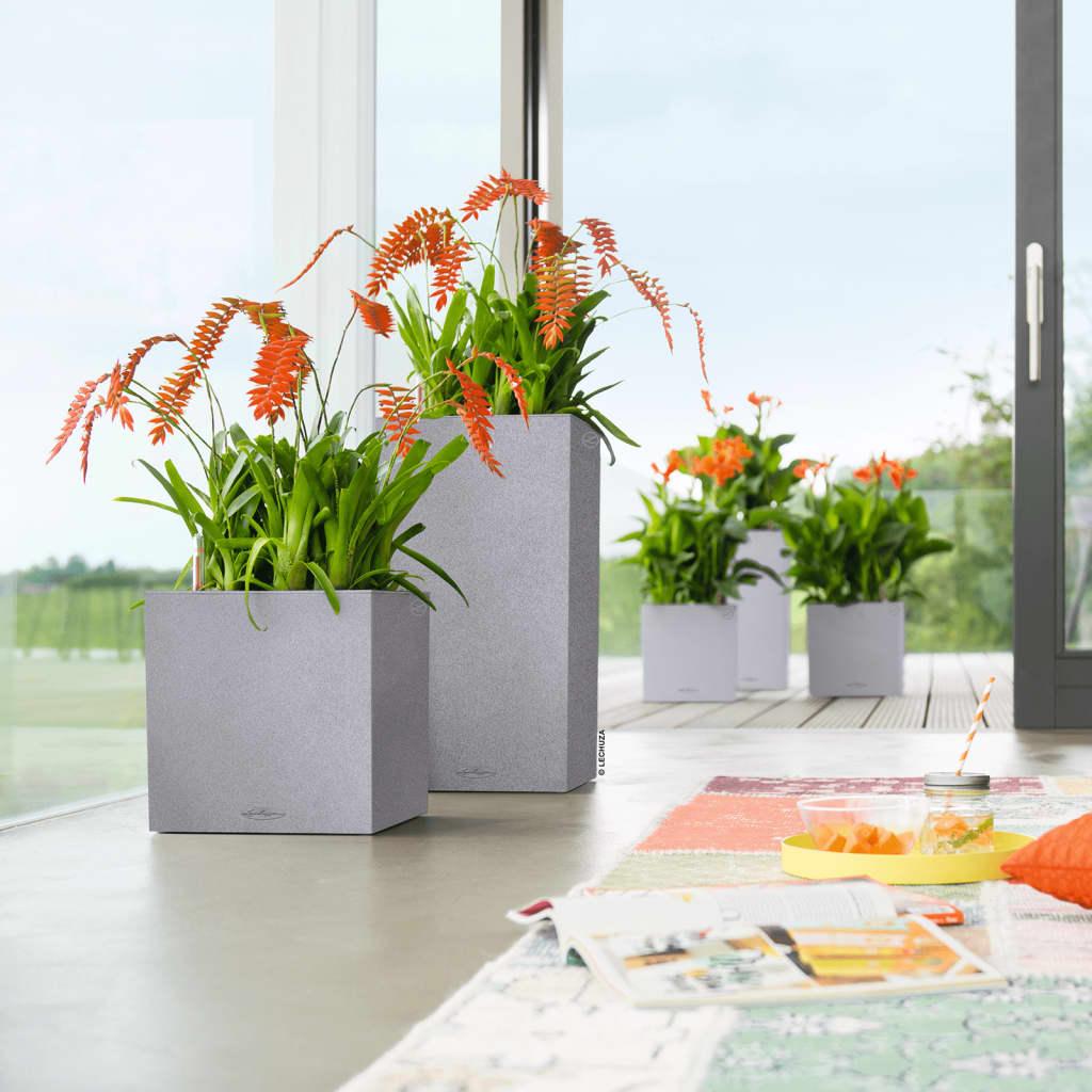 Lechuza Plantenbak Canta Stone 30 High All-In-One Steen