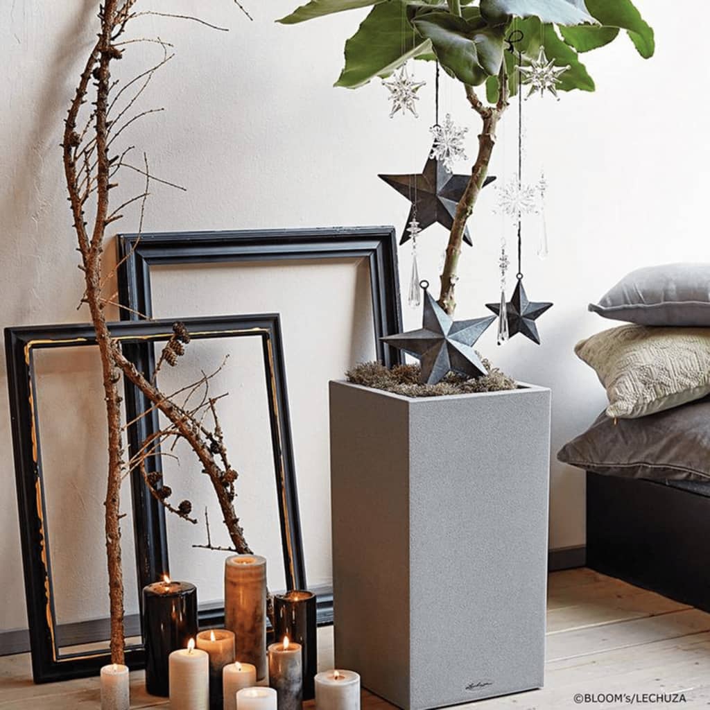 Lechuza Plantenbak Canta Stone 30 High All-In-One Steen