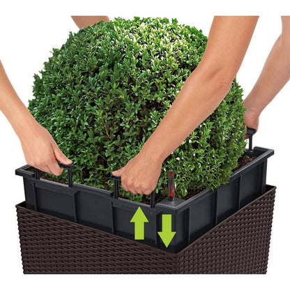 Lechuza Plantenbak Cube Cottage 40 All-In-One Kleurig