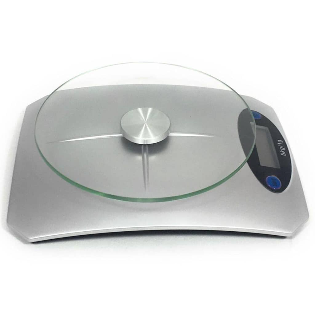 Hi Keukenweegschaal Digitaal Zilverkleurig