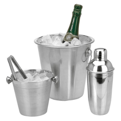 Excellent Houseware 4-Delige Barset Roestvrijstaal