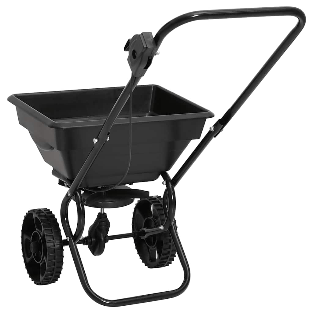 Strooiwagen Duwmodel 15 L 92X46X70 Cm Pvc En Staal