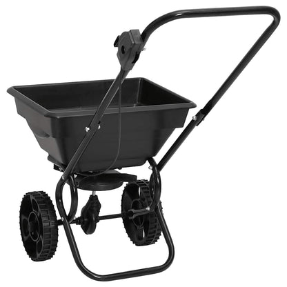 Strooiwagen Duwmodel 15 L 92X46X70 Cm Pvc En Staal
