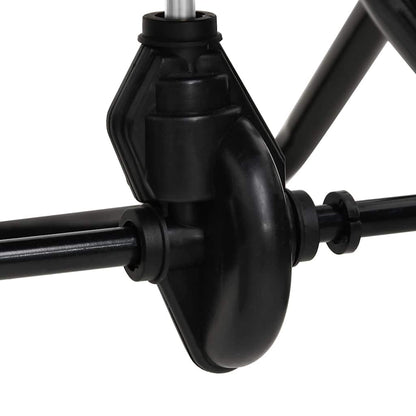 Strooiwagen Duwmodel 15 L 92X46X70 Cm Pvc En Staal