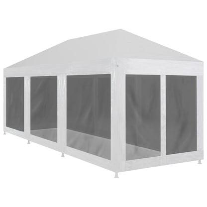 Partytent Met 8 Mesh Zijwanden Hdpe