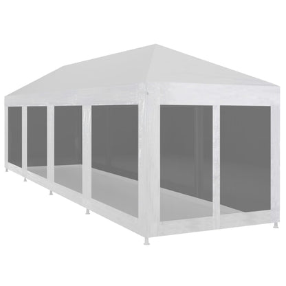 Partytent Met 10 Mesh Zijwanden Hdpe