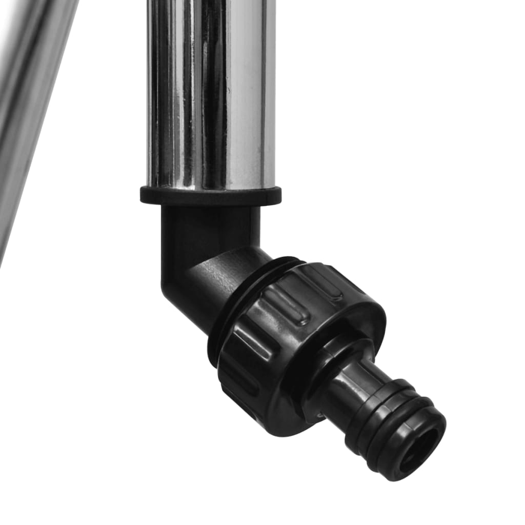 Tuinwatersproeier Impuls Verzinkt Met Statief Lichtgrijs