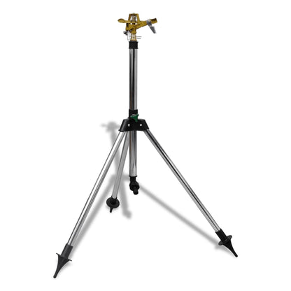 Tuinwatersproeier Impuls Verzinkt Met Statief Lichtgrijs