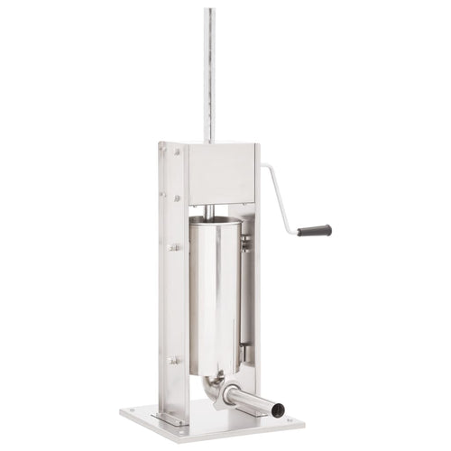 Worstenvuller Handmatig Roestvrij Staal Zilverkleurig