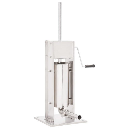 Worstenvuller Handmatig Roestvrij Staal Zilverkleurig