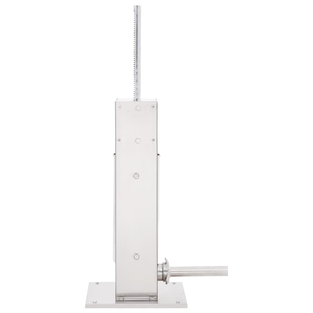 Worstenvuller Handmatig Roestvrij Staal Zilverkleurig