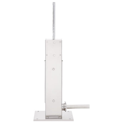 Worstenvuller Handmatig Roestvrij Staal Zilverkleurig