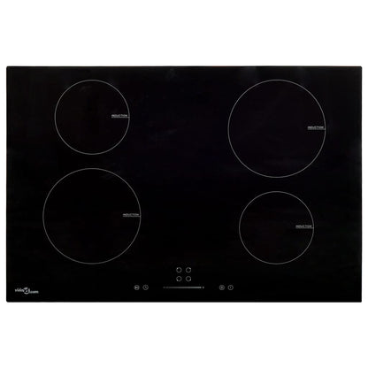 Inductiekookplaat 4 Zones Aanraakbediening Glas