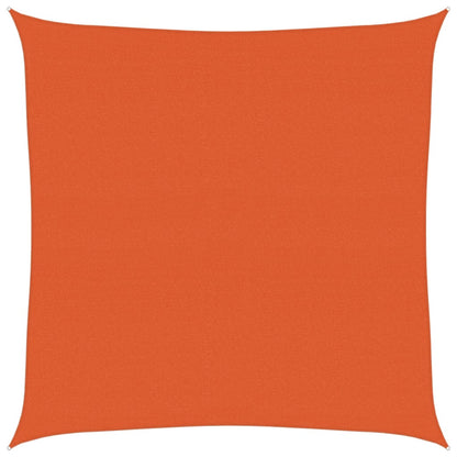 Zonnezeil 160 G/M² Vierkant Hdpe Oranje