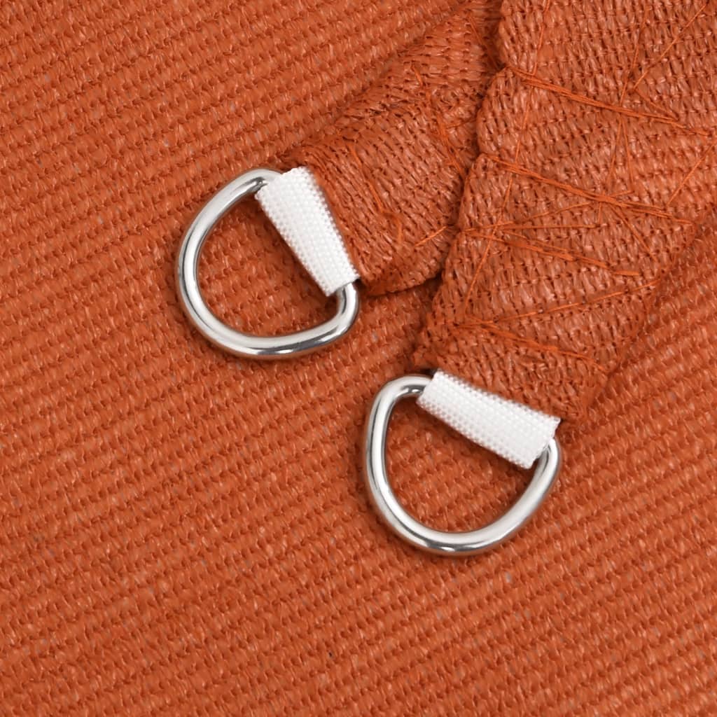 Zonnezeil 160 G/M² Vierkant Hdpe Oranje