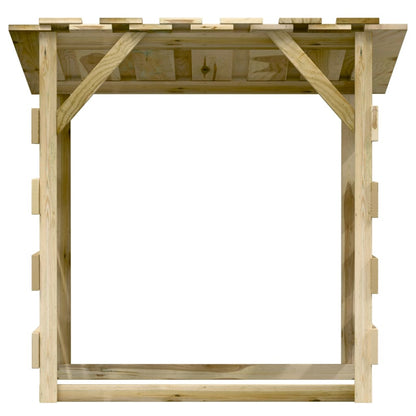 Pergola Met Dak Geïmpregneerd Grenenhout