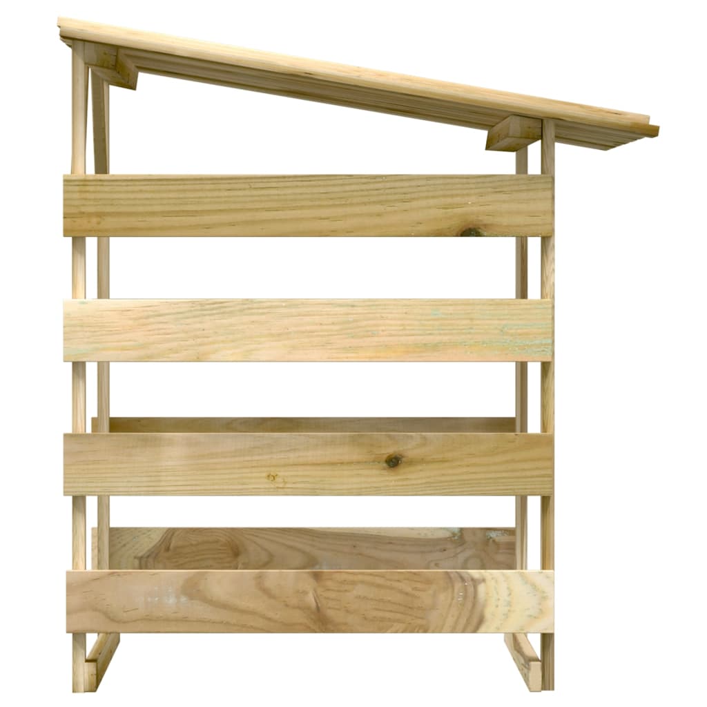 Pergola Met Dak Geïmpregneerd Grenenhout