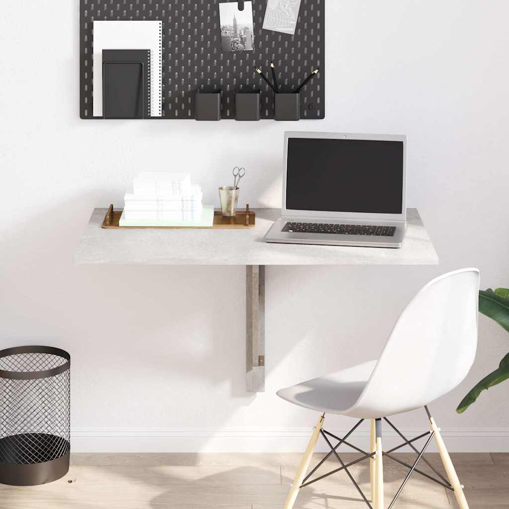 Wandtafel Inklapbaar 100X60X56 Cm Bewerkt Hout