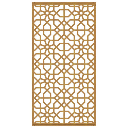 Wanddecoratie Tuin Moors Ontwerp 105X55 Cm Cortenstaal