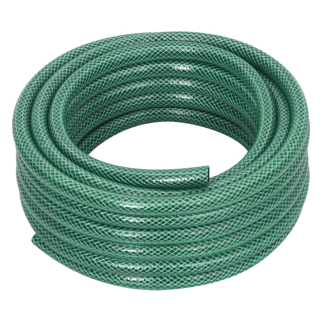 Tuinslang Met Koppelingsset 0,5'' 10 M Pvc Groen