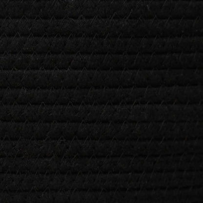 Opbergmanden 2 St Katoen Wit En Zwart