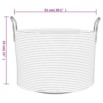 Opbergmand Ø Katoen En Wit