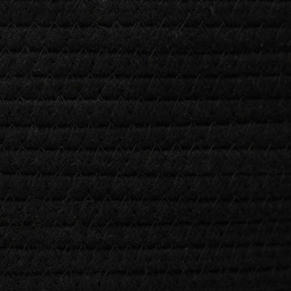 Opbergmand Ø 49X65 Cm Katoen En Wit