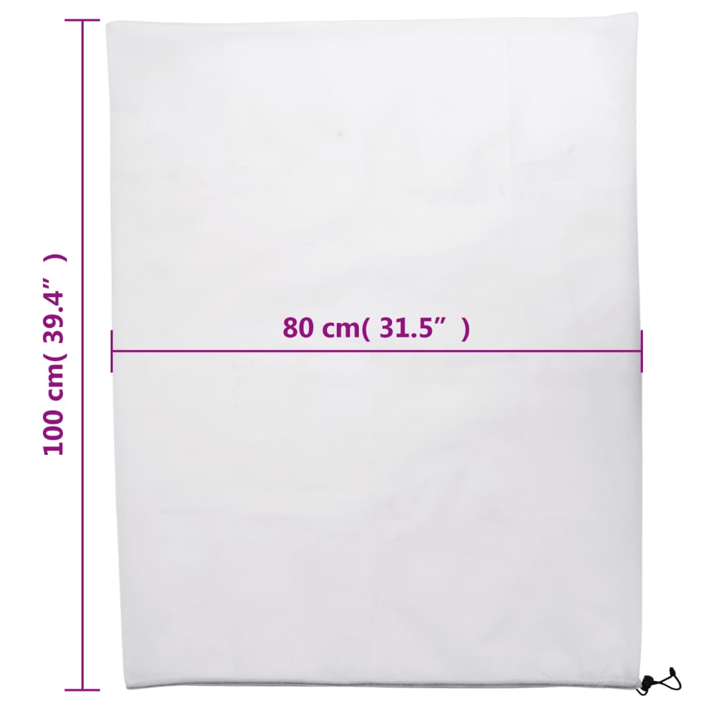 Plantenhoezen Met Trekkoord 70 G/M² 0,8X1 M