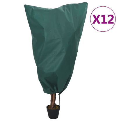 Plantenhoezen Met Trekkoord 70 G/M² 0,8X1 M