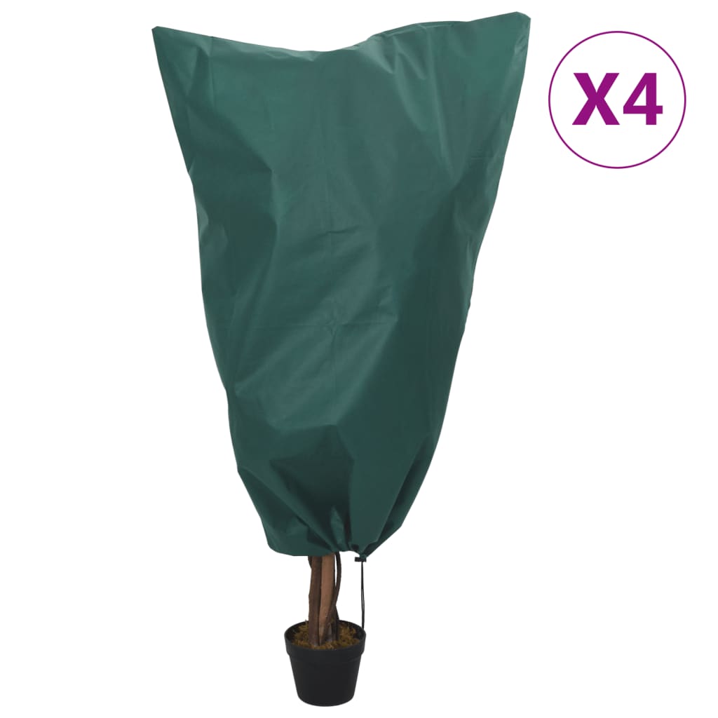 Plantenhoezen Met Trekkoord 70 G/M² 0,8X1 M