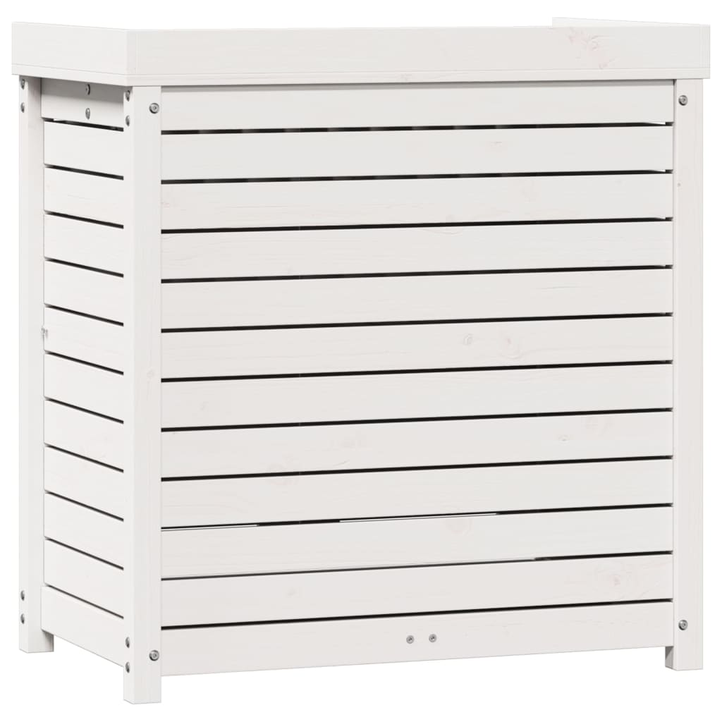 Oppottafel Met Schappen 82,5X50X86,5 Cm Massief Grenenhout