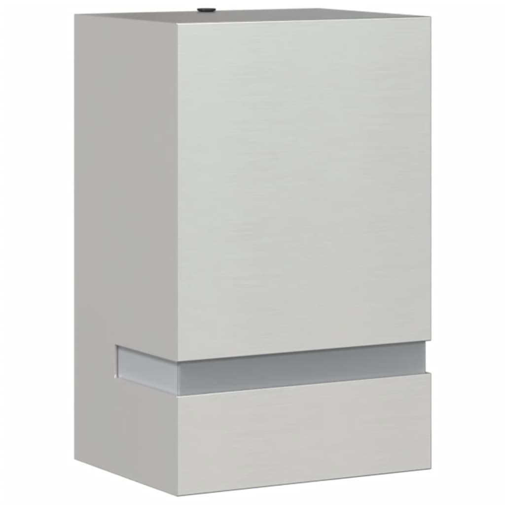 Buitenwandlamp Roestvrij Staal Kleurig Zilver