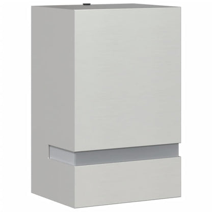 Buitenwandlamp Roestvrij Staal Kleurig Zilver