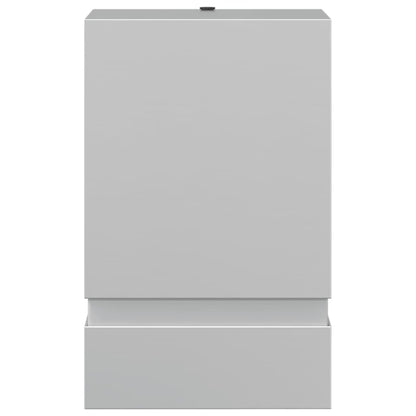 Buitenwandlamp Roestvrij Staal Kleurig Zilver