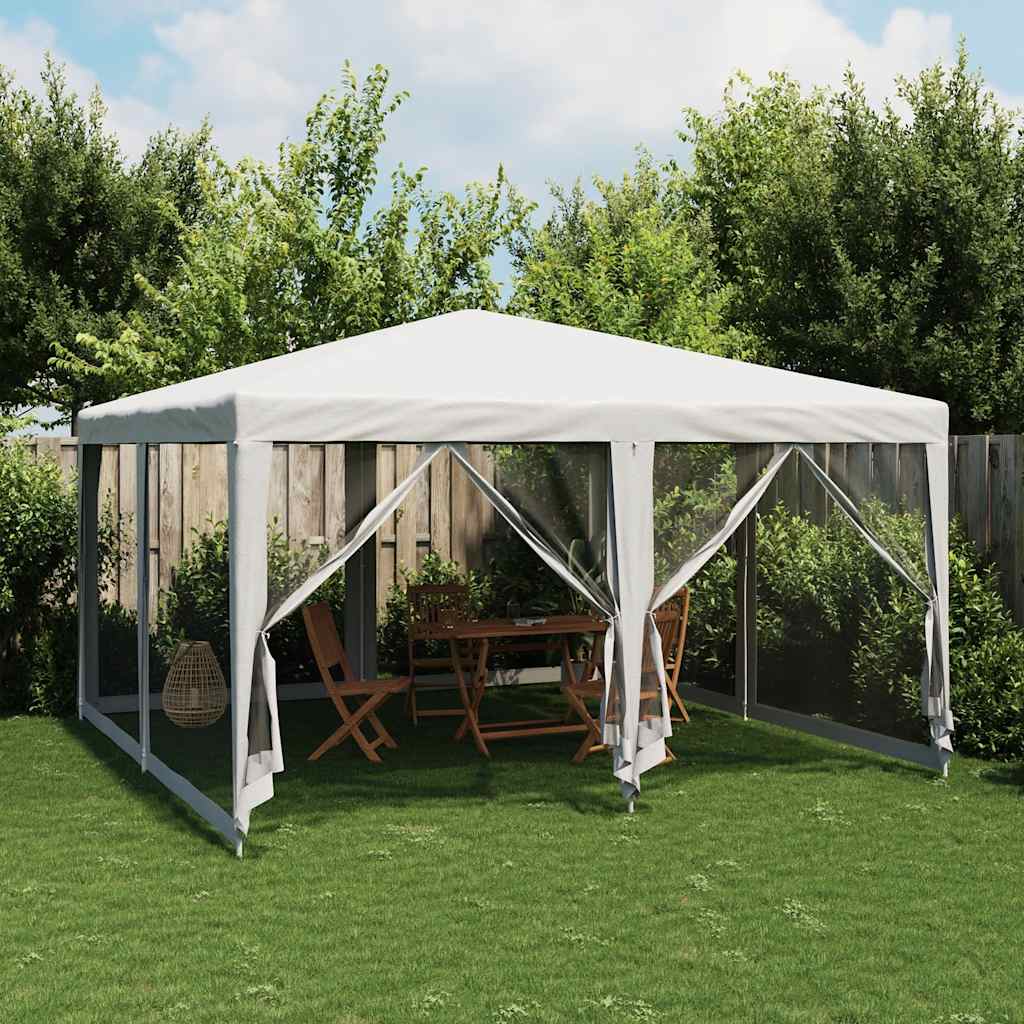 Partytent Met 8 Mesh Zijwanden Hdpe