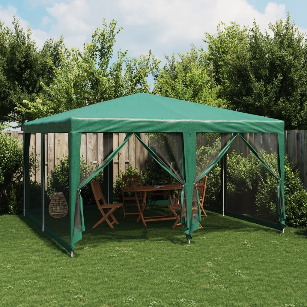 Partytent Met 8 Mesh Zijwanden Hdpe