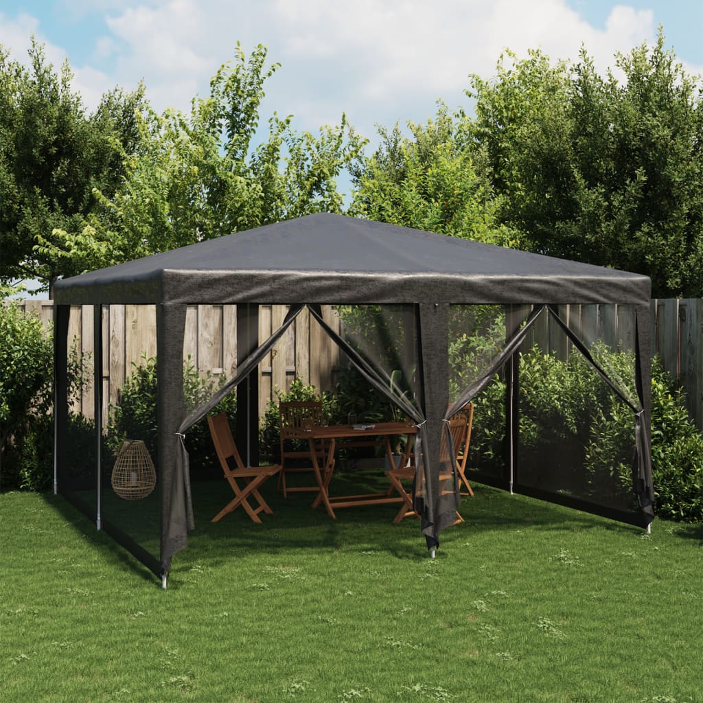 Partytent Met 8 Mesh Zijwanden Hdpe