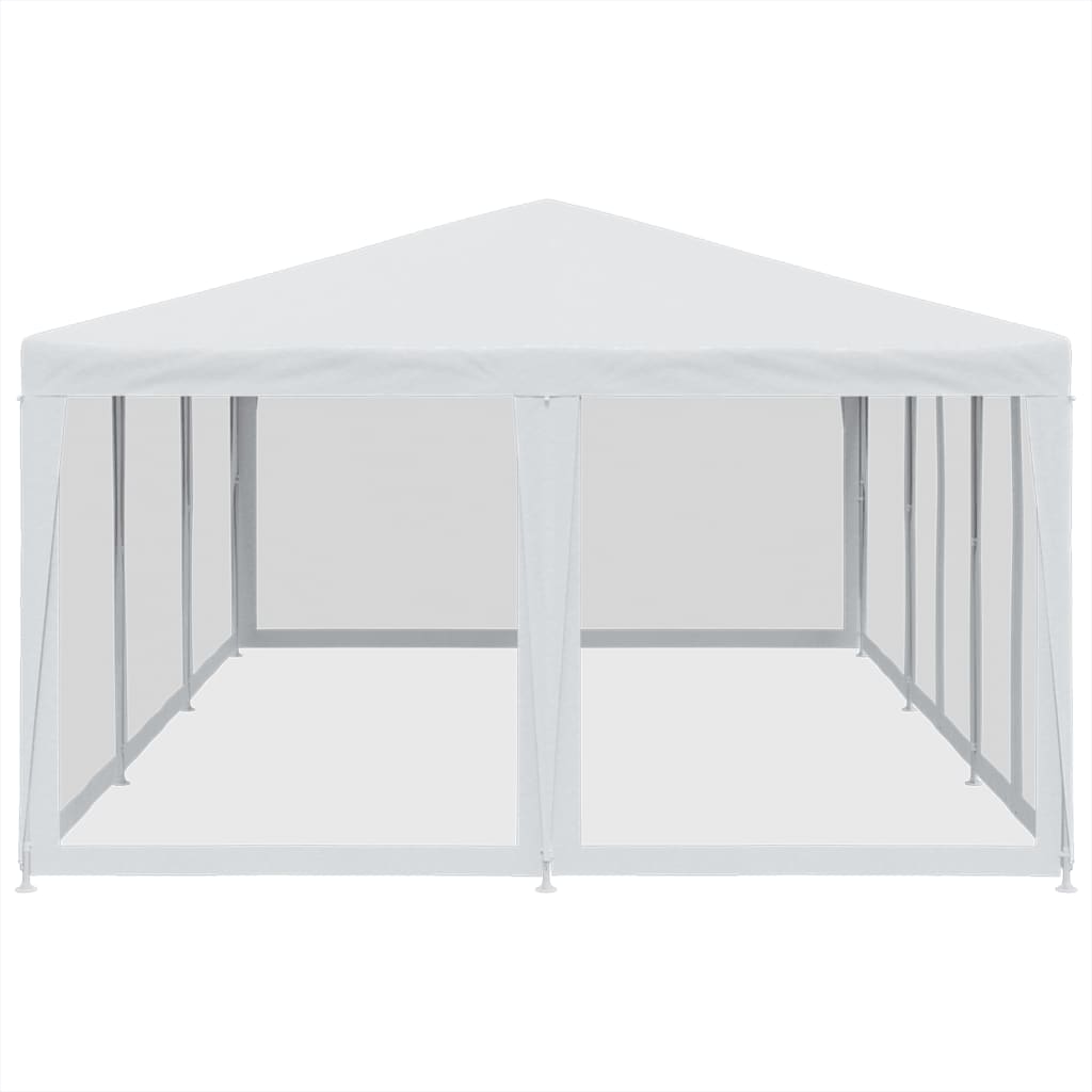 Partytent Met 10 Mesh Zijwanden Hdpe