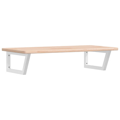 Badkamer Wandschap Staal En Massief Eikenhout