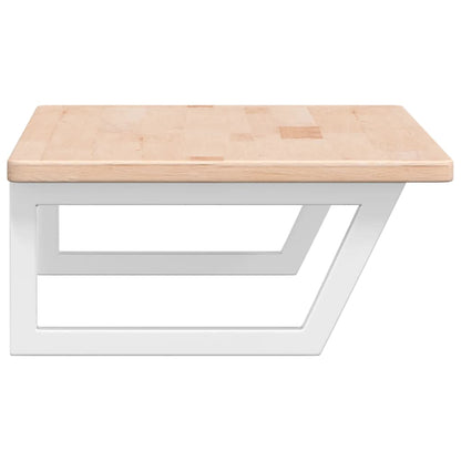 Badkamer Wandschap Staal En Massief Eikenhout