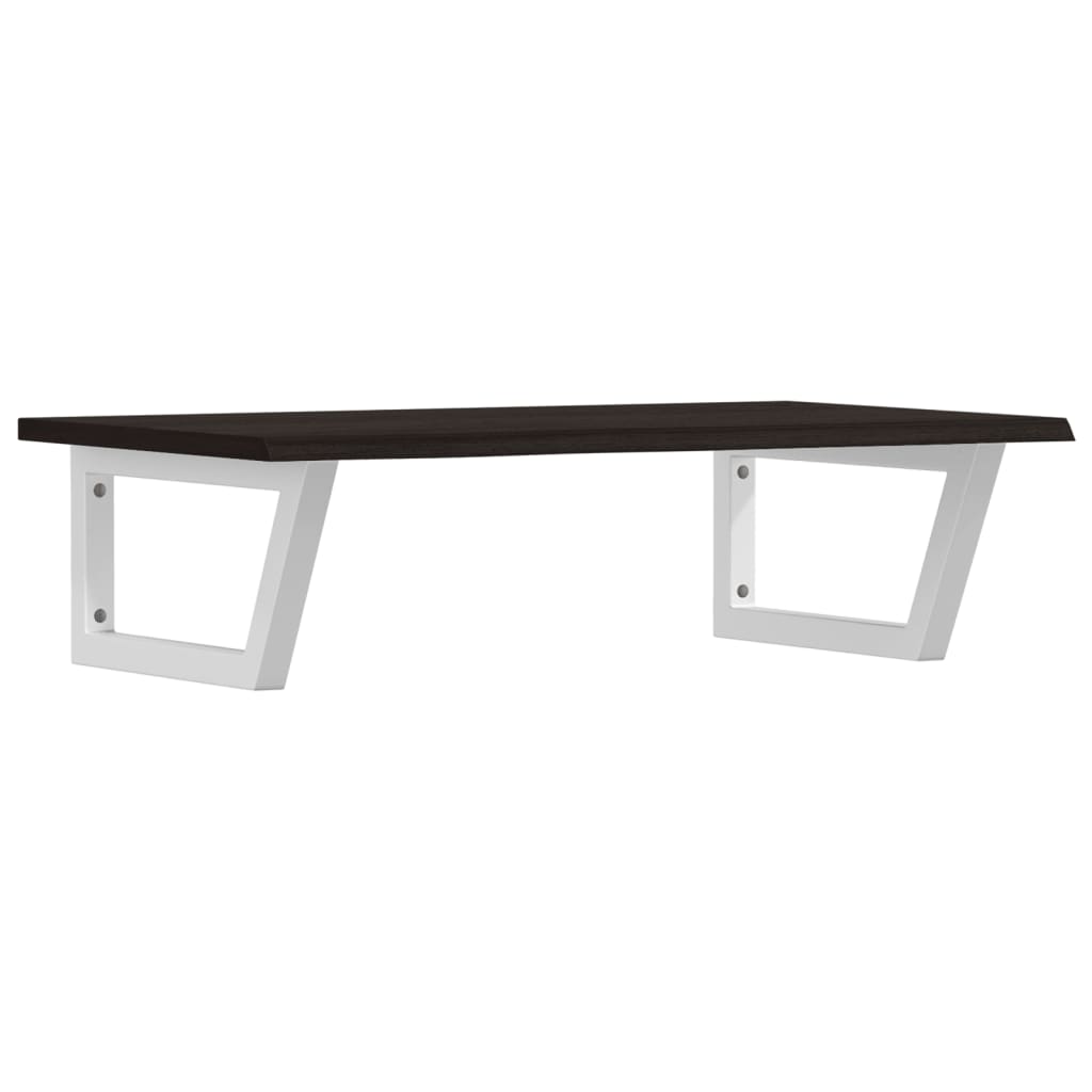 Badkamer Wandschap Staal En Massief Eikenhout