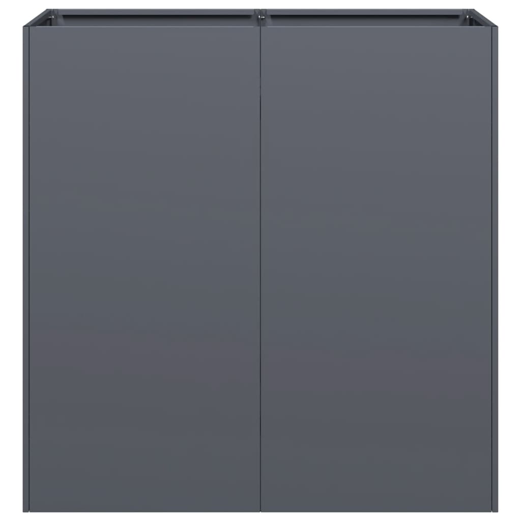 Plantenbak Koudgewalst Staal Antracietkleurig Staal/Antracietkleurig